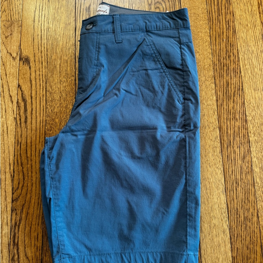 Blue Casual Shorts
